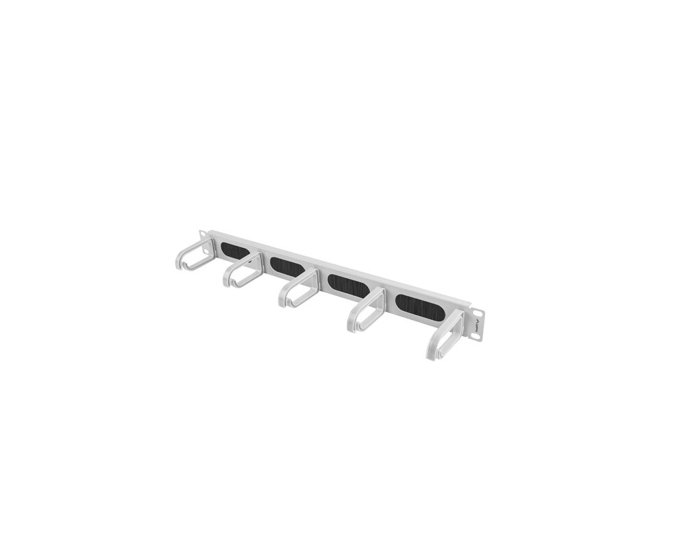 Аксесоар Lanberg 19" cable management AK-1203-S brush panel 5 rings- type b 1U 3