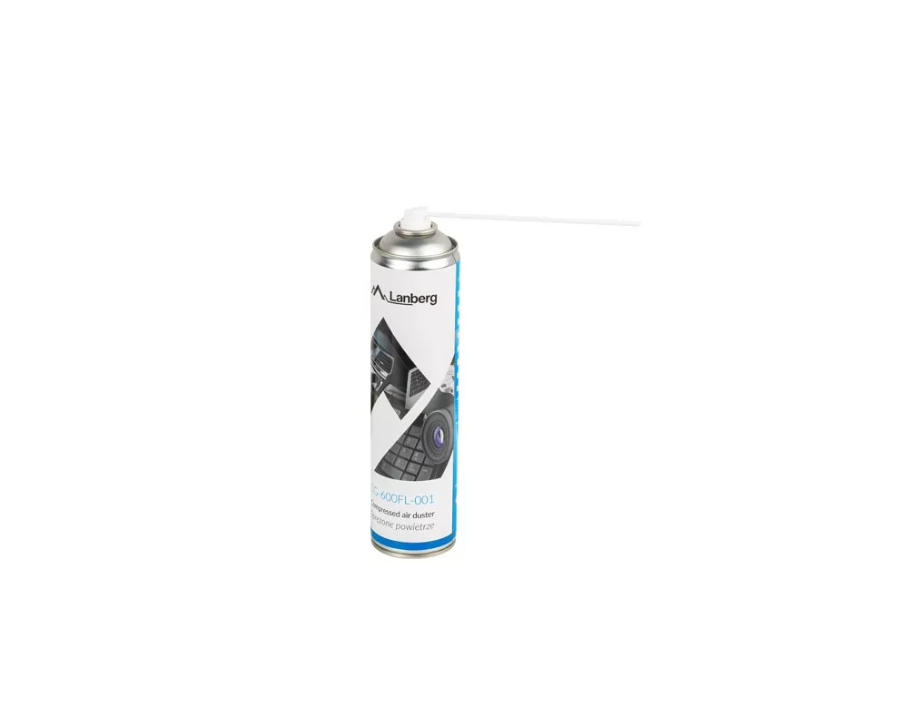Почистващ продукт Lanberg Compressed Air Duster 600 ml 2