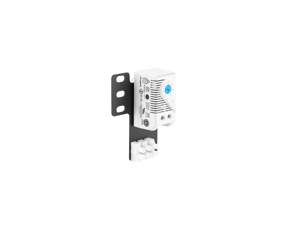 Аксесоар Lanberg closed-loop thermostat 10A for rack cabinets with 19" ear and terminal block 2