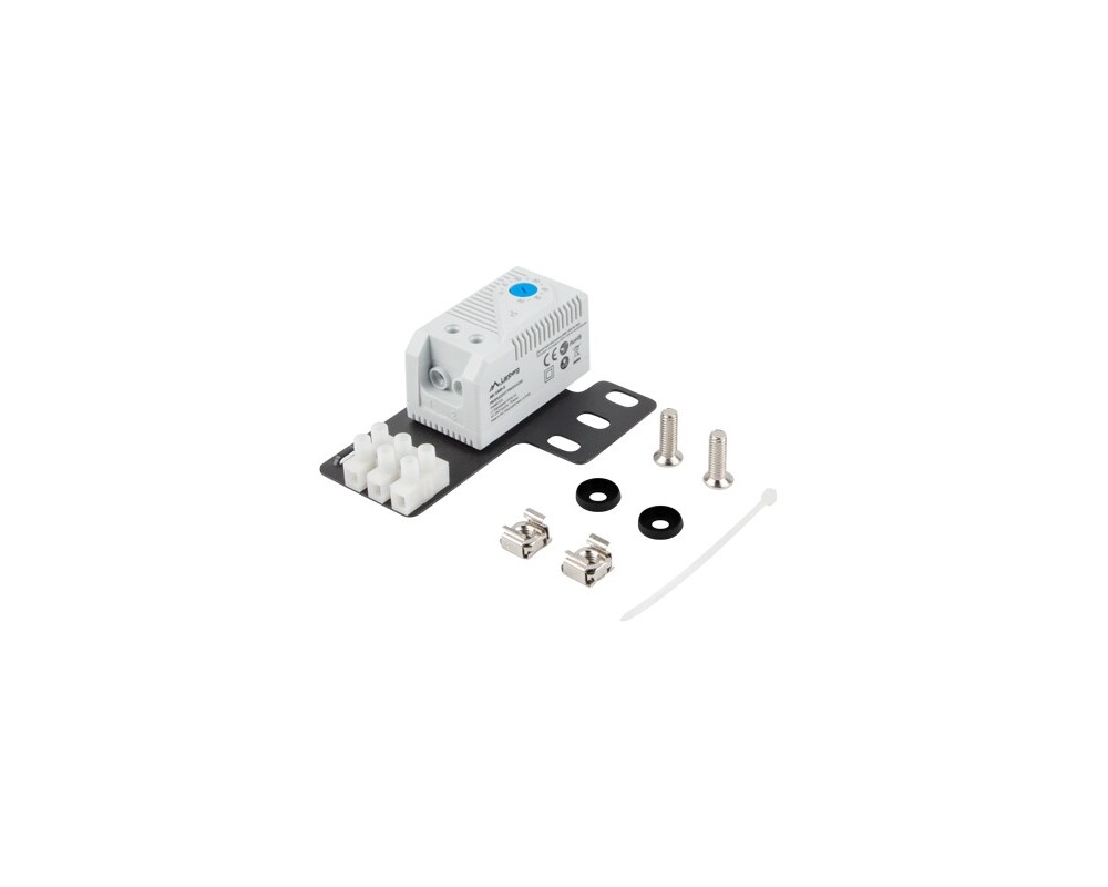 Аксесоар Lanberg closed-loop thermostat 10A for rack cabinets with 19" ear and terminal block 4