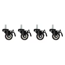  Lanberg castors x4 with thread and brake for wall mounting 19" cabinets 761472 AK-1601-B на топ цена - PIC.bg