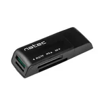 <span>Четец за карти</span> Natec Card Reader MINI ANT 3 SDHC MMC M2 MICRO SD USB 2.0 Black <span class='catalog-num-in-name'>NCZ-0560</span> - 