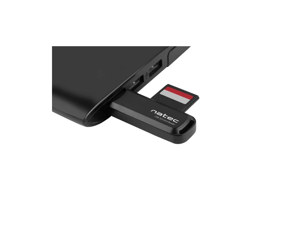 Четец за карти Natec Card Reader Scarab 2 SDHC MMC M2 Micro SD USB 2.0 Black 5