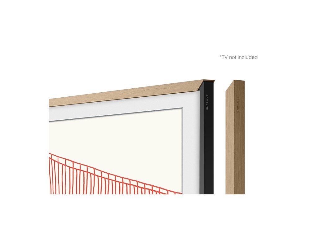 Аксесоар Samsung Frame Customisable Modern Teak Bezel for The Frame 55" TV 2