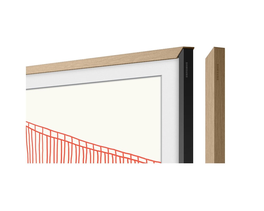 Аксесоар Samsung Customisable Modern Teak Bezel for The Frame 50" TV 2