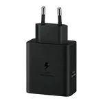 Зарядно Samsung Power Adapter Duo 2x USB-C 50W - black 3
