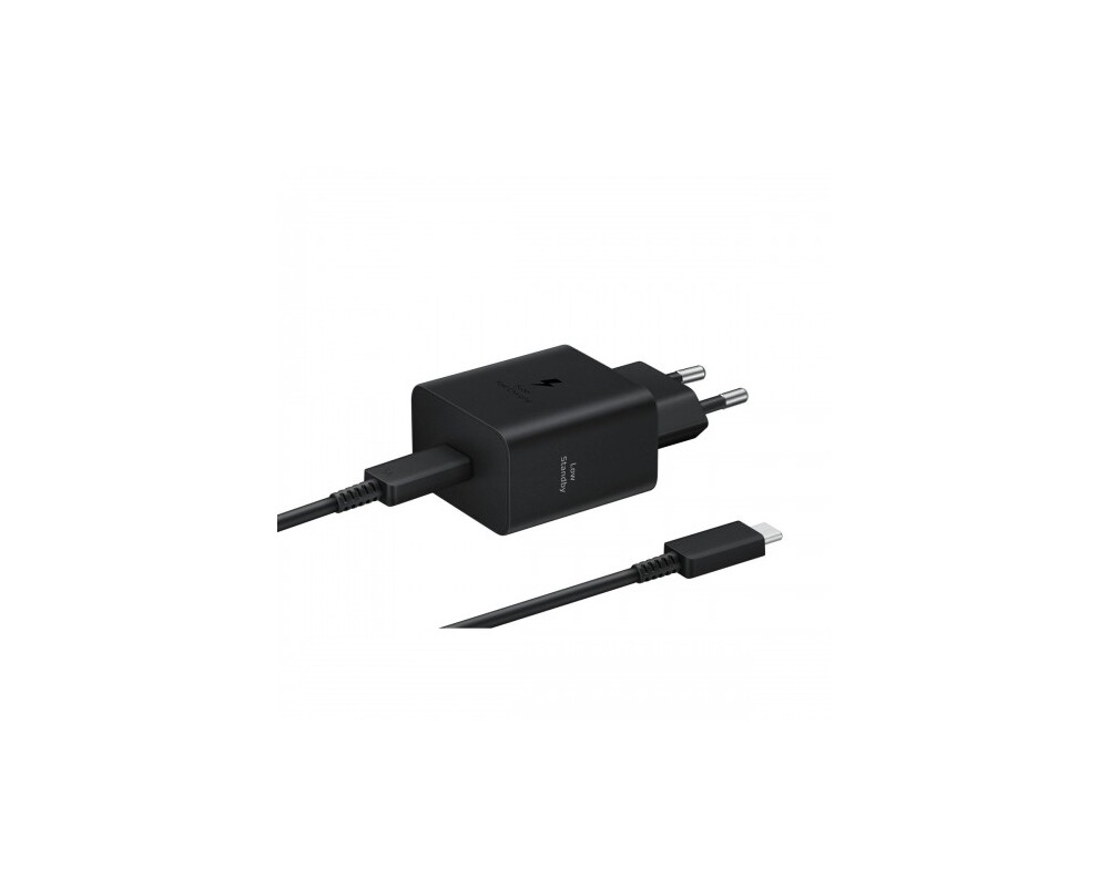 Зарядно SAMSUNG Power Adapter 45W with 1.8m 5A Cable EU Black 2