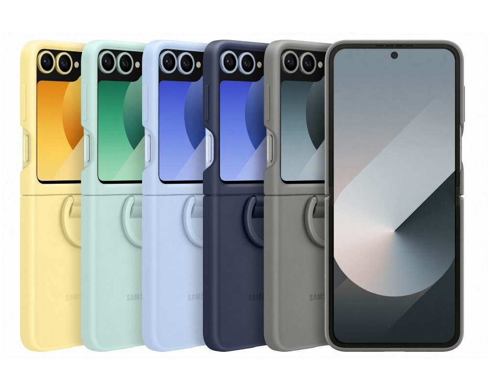 Калъф Samsung Galaxy Flip6 Silicone Case  Ring Navy 7