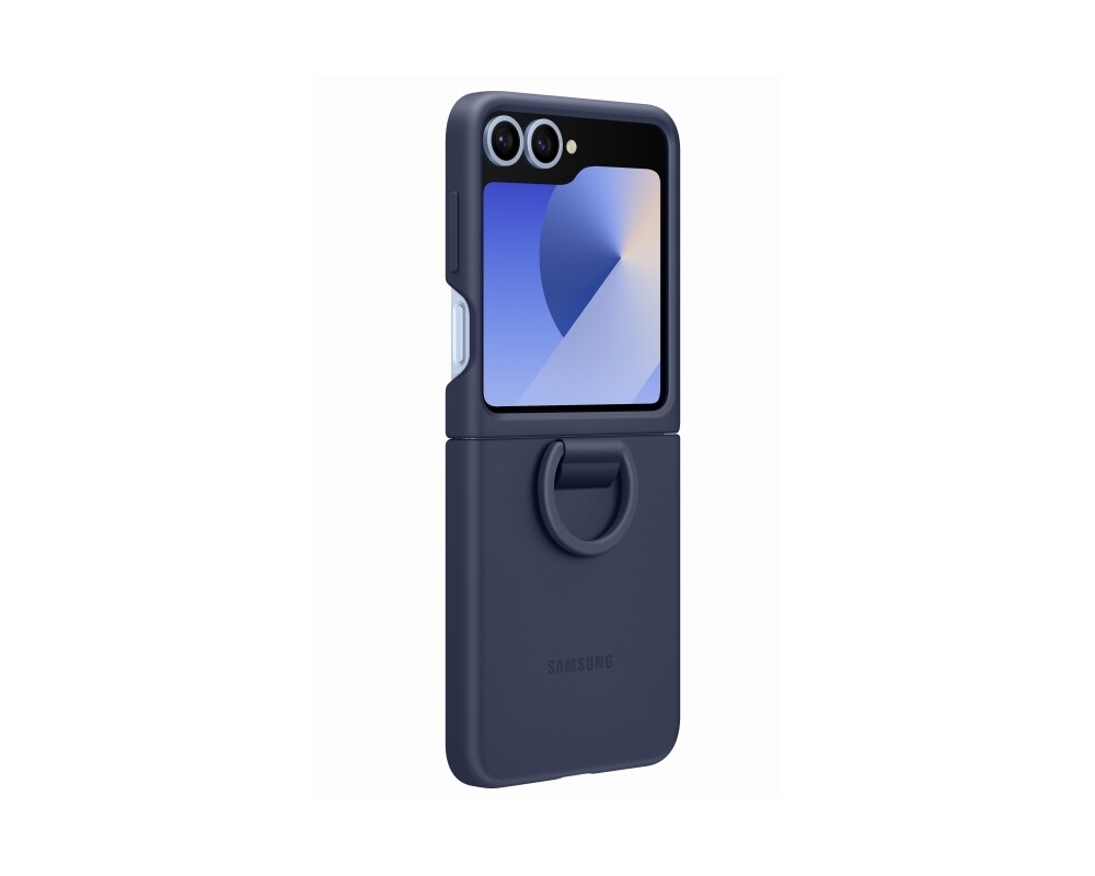 Калъф Samsung Galaxy Flip6 Silicone Case  Ring Navy 4