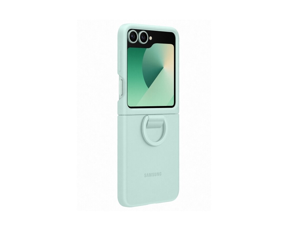 Калъф Samsung Galaxy Flip6 Silicone Case  Ring Mint 4