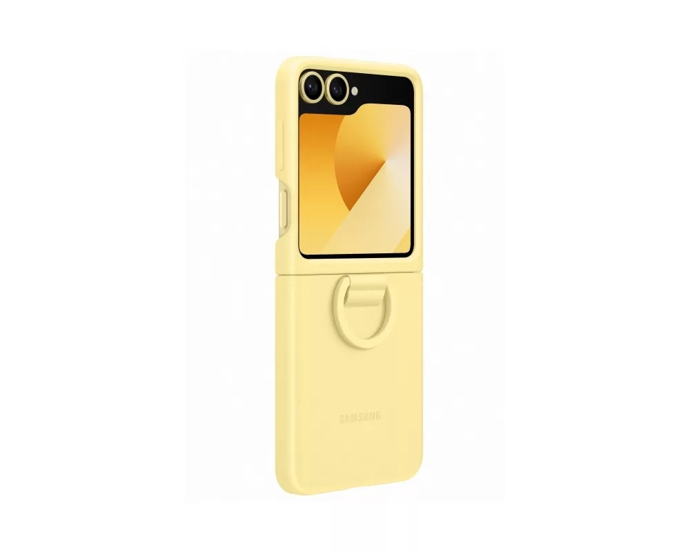 Калъф Samsung Yellow Silicone Case - For Samsung Galaxy Z Flip 6 4