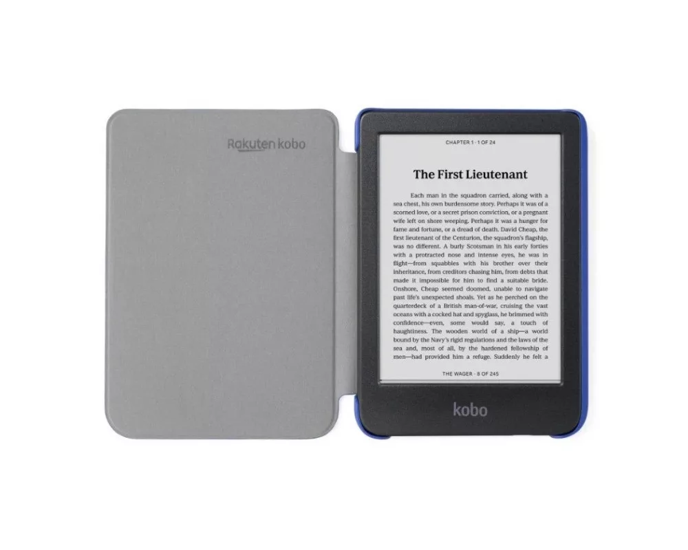 Калъф Kobo Clara Colour/BW Basic SleepCover Case Cobalt Blue 2