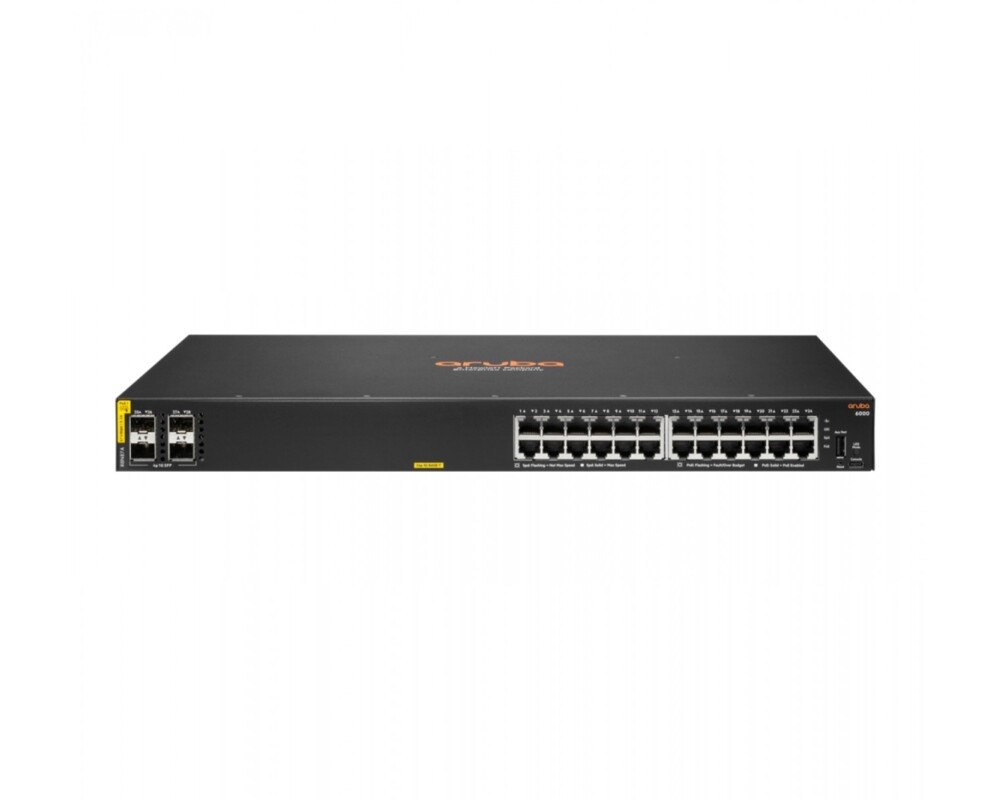 Switch (Комутатор) HPE Aruba 6000 24G CL4 PoE+ 370W 4SFP Switch R8N87A 2