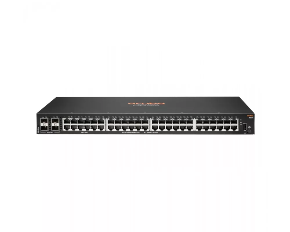 Switch (Комутатор) HPE Aruba Networking CX 6000 48G 4SFP Switch 2