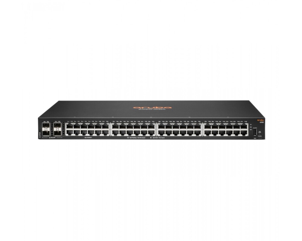 Switch (Комутатор) HPE Aruba Networking CX 6100 48G 4SFP+ Switch 2