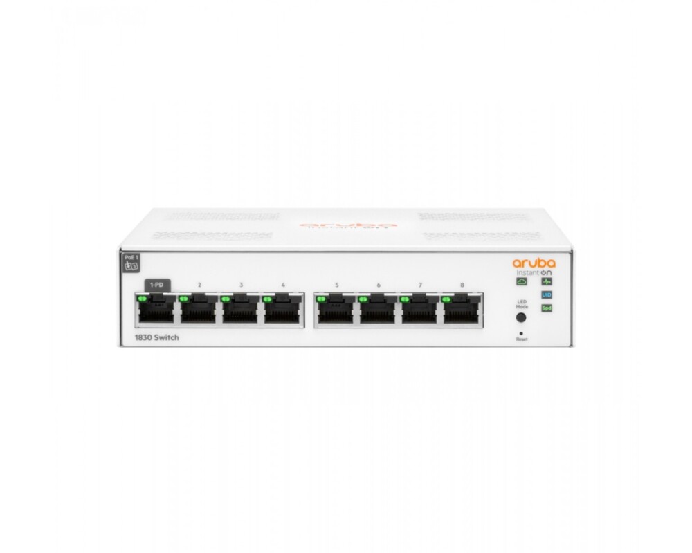 Switch (Комутатор) HPE Networking Instant On Switch 8p Gigabit 1830 2