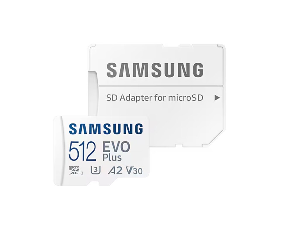 Флаш карта Samsung 512GB micro SD Card EVO Plus with Adapter 4