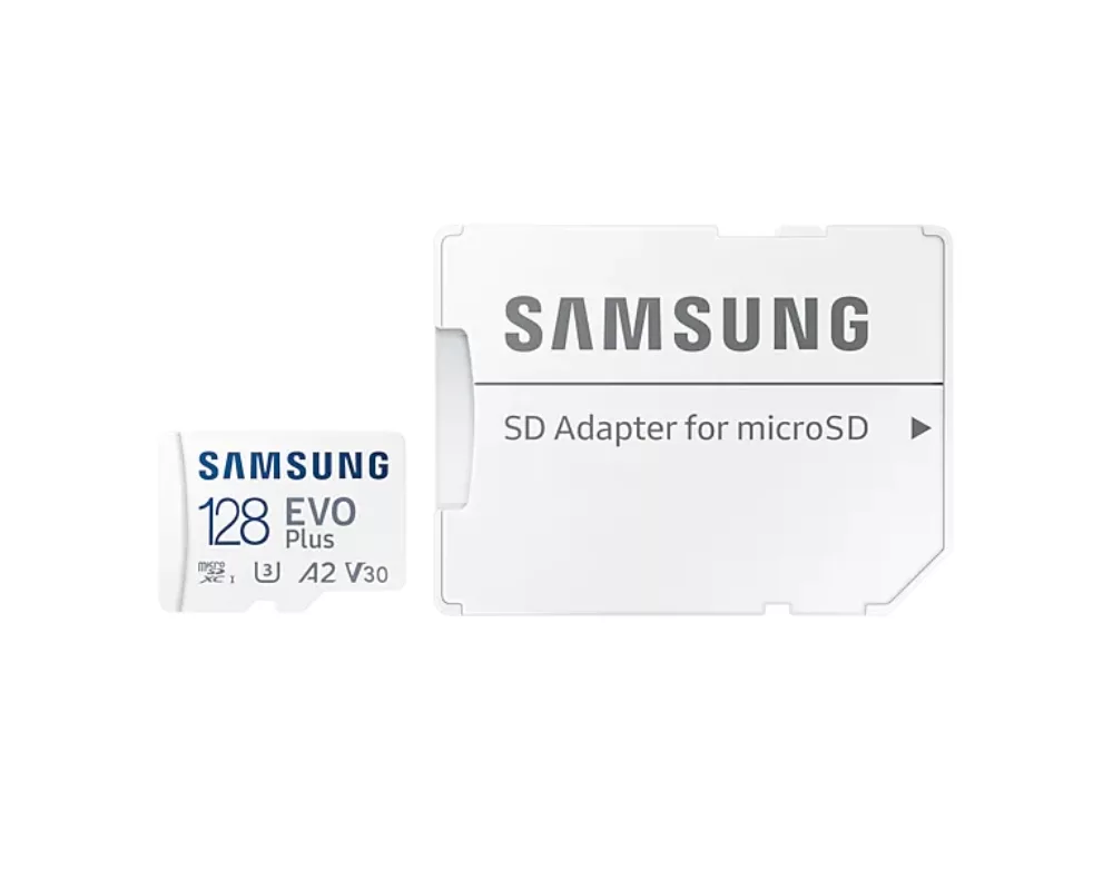 Флаш карта SAMSUNG microSD EVO PLUS 128GB 2024 incl. SD Adapter 6