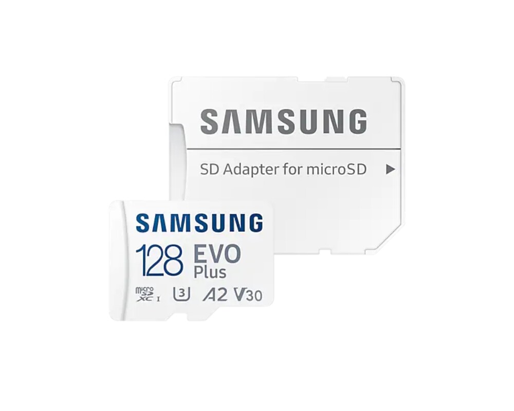 Флаш карта SAMSUNG microSD EVO PLUS 128GB 2024 incl. SD Adapter 4