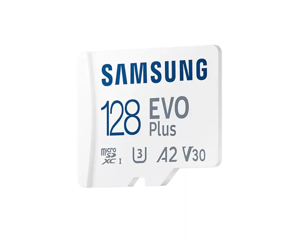Флаш карта SAMSUNG microSD EVO PLUS 128GB 2024 incl. SD Adapter 2