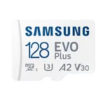<span>Флаш карта</span> SAMSUNG microSD EVO PLUS 128GB 2024 incl. SD Adapter <span class='catalog-num-in-name'>MB-MC128SA/EU</span> - 