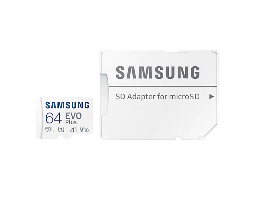 Флаш карта SAMSUNG microSD EVO PLUS 64GB 2024 incl. SD Adapter 6
