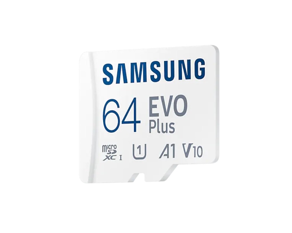 Флаш карта SAMSUNG microSD EVO PLUS 64GB 2024 incl. SD Adapter 2