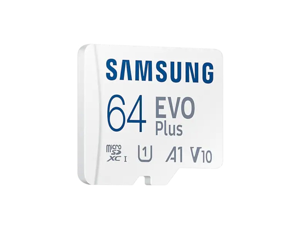 Флаш карта SAMSUNG microSD EVO PLUS 64GB 2024 incl. SD Adapter 3