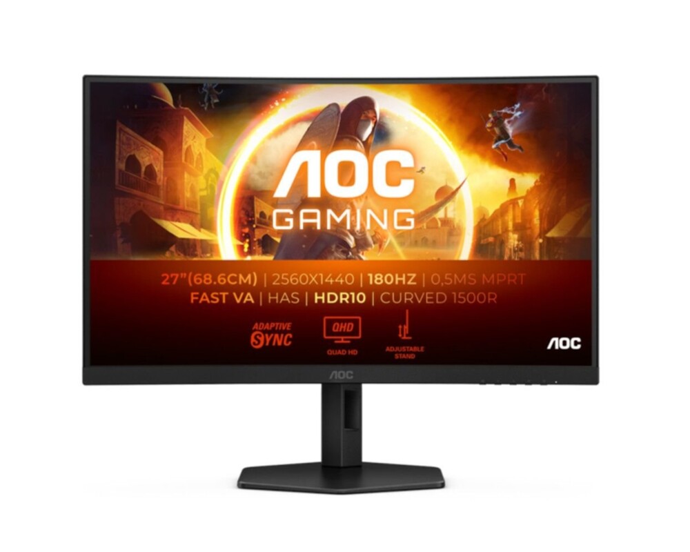 Монитор AOC CQ27G4X 27inch 2560x1440 0.5ms 2xHDMI DP Black 23