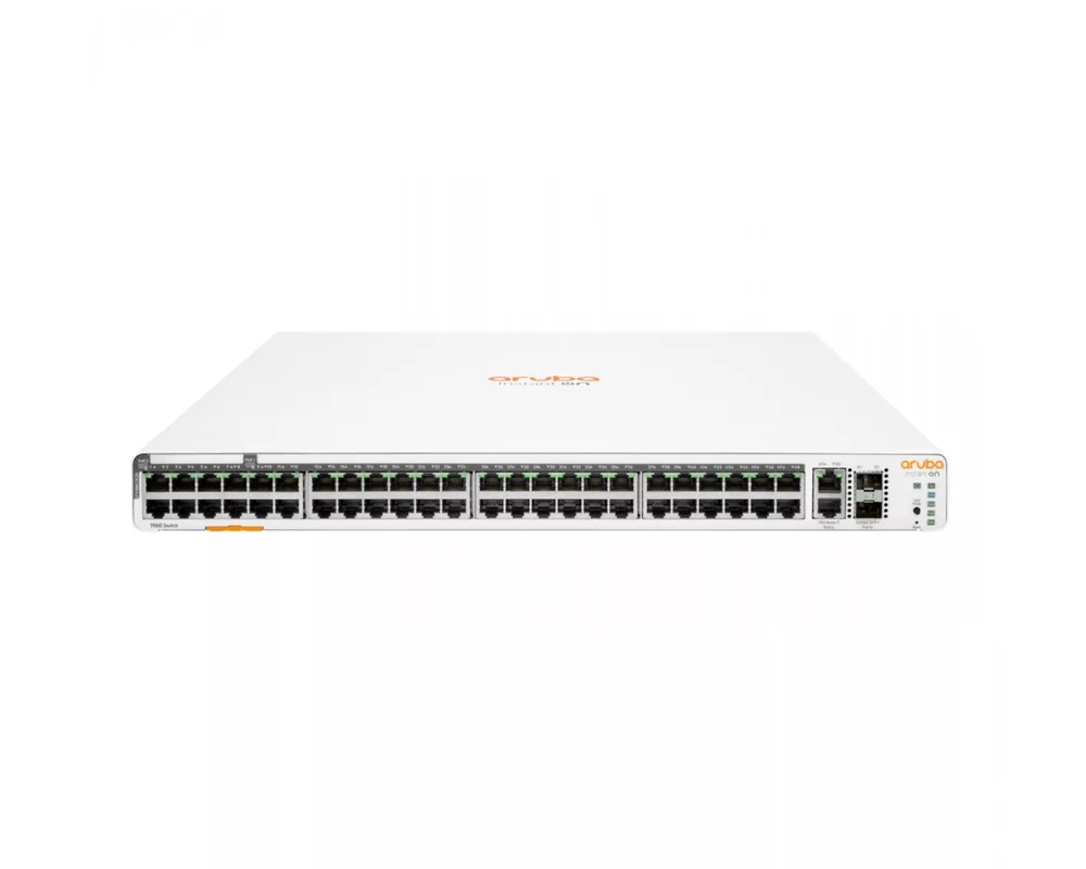 Switch (Комутатор) HPE Aruba Instant On 1960 48G 2XT 2XF PoE+ 600W Switch (P) 2