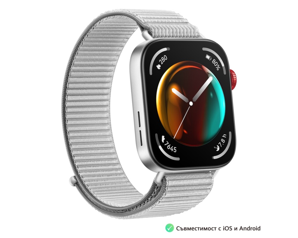 Smart часовник Huawei Watch Fit 3 Solo-B19T Grey Nylon 2