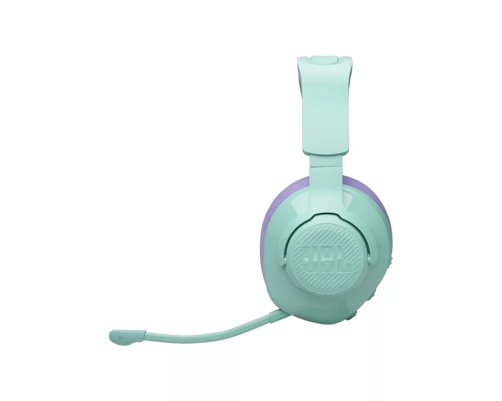 Слушалки JBL QUANTUM 360 CYN Wireless over-ear gaming headset with surround sound and detachable mic 4