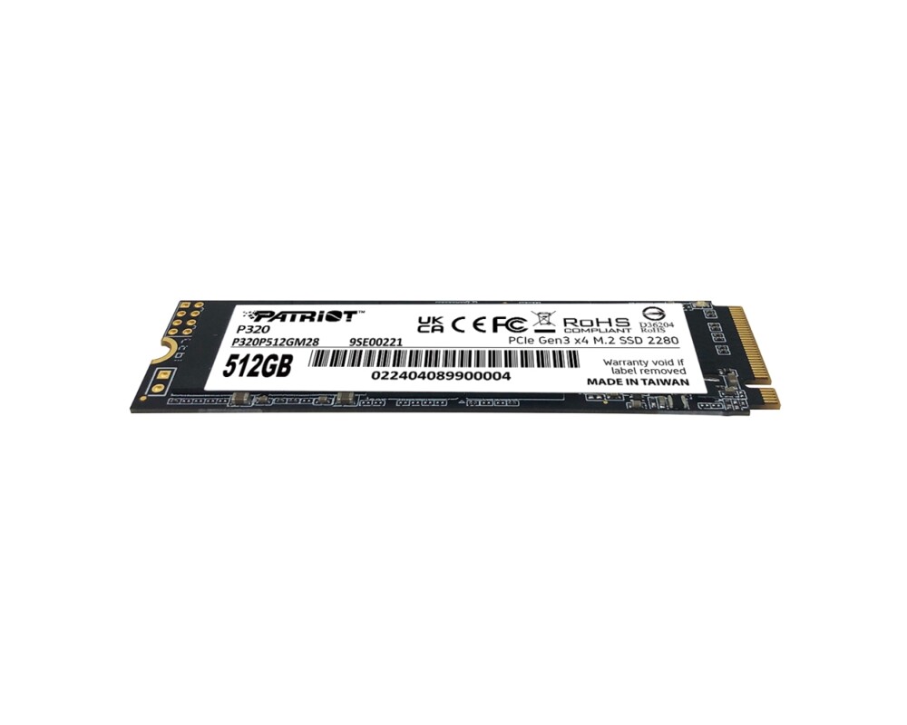 SSD Patriot P320 512GB M.2 2280 PCIE 2