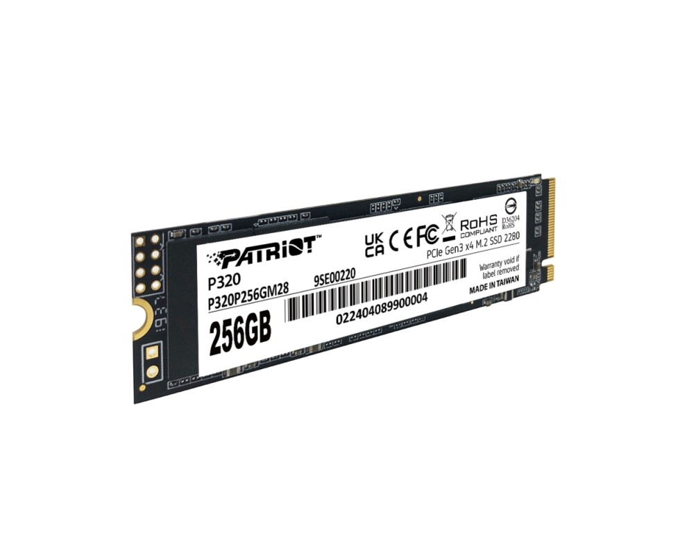 SSD Patriot P320 256GB M.2 2280 PCIE 3