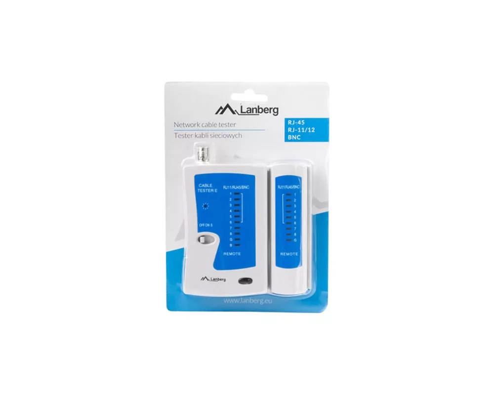 Мрежов инструмент Lanberg cable tester for RJ-45 4