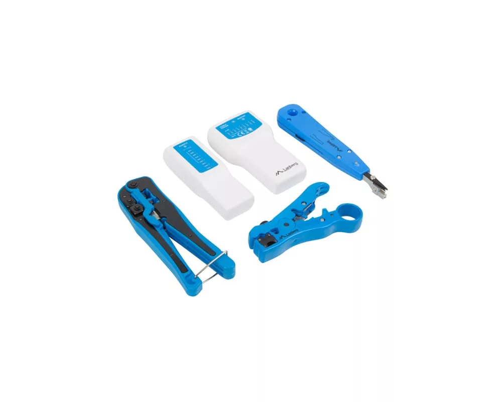 Мрежов инструмент Lanberg  network toolkit with RJ45 RJ11 cable tester 2