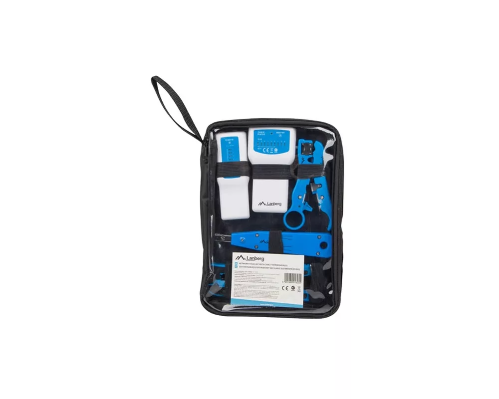 Мрежов инструмент Lanberg  network toolkit with RJ45 RJ11 cable tester 3