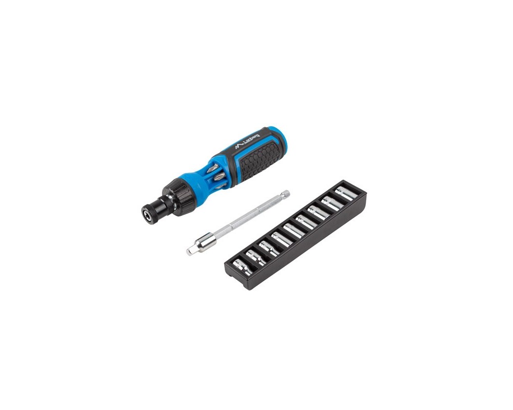 Мрежов инструмент Lanberg Toolkit with ratchet screwdrivers with extention bar 9 sockets 6 bits 3
