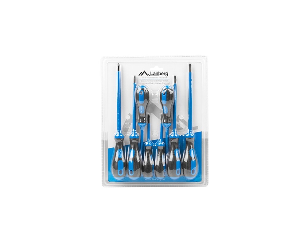 Мрежов инструмент Lanberg set of 4 screwdrivers 3