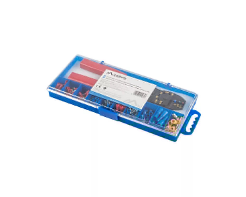 Мрежов инструмент Lanberg 100pcs cable terminal kit with crimper toolbox 2