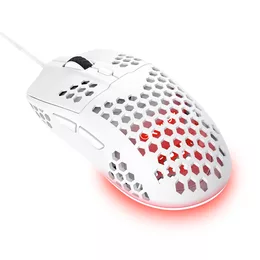  TRUST GXT928W Helox Lightweight Mouse White 766629 25389 на топ цена - PIC.bg