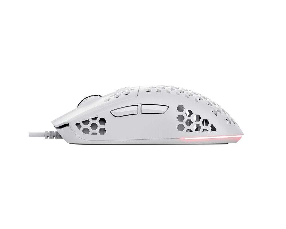 Мишка TRUST GXT928W Helox Lightweight Mouse White 4