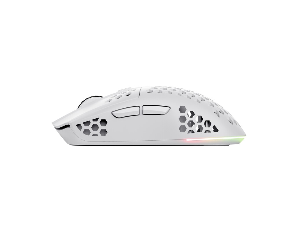 Мишка TRUST GXT929W  Helox Wireless Lightweight Mouse White 4