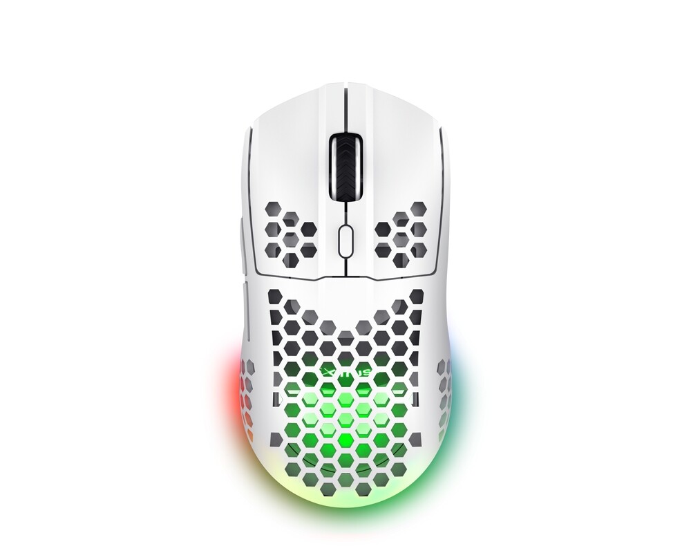 Мишка TRUST GXT929W  Helox Wireless Lightweight Mouse White 3