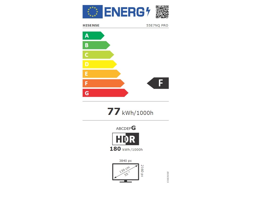 Телевизор Hisense 55" E7NQ Pro 8