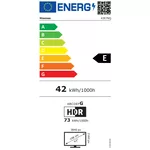 Телевизор Hisense 43" E7NQ 8