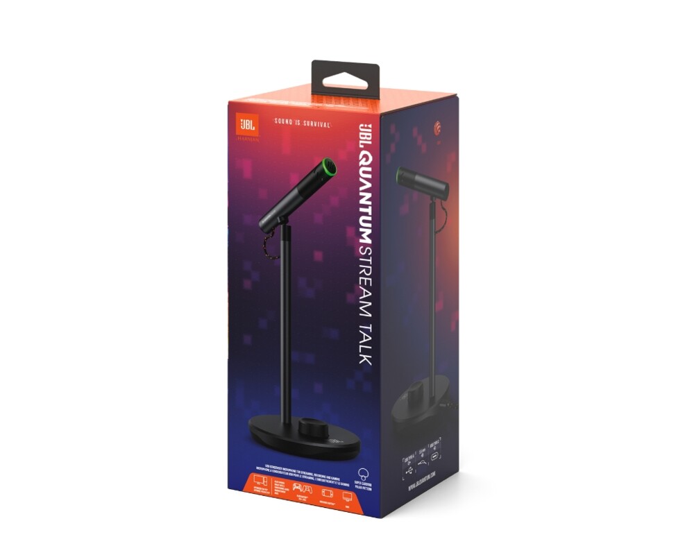 Микрофон JBL QUANTUM Stream talk - USB condenser microphone for streaming 11