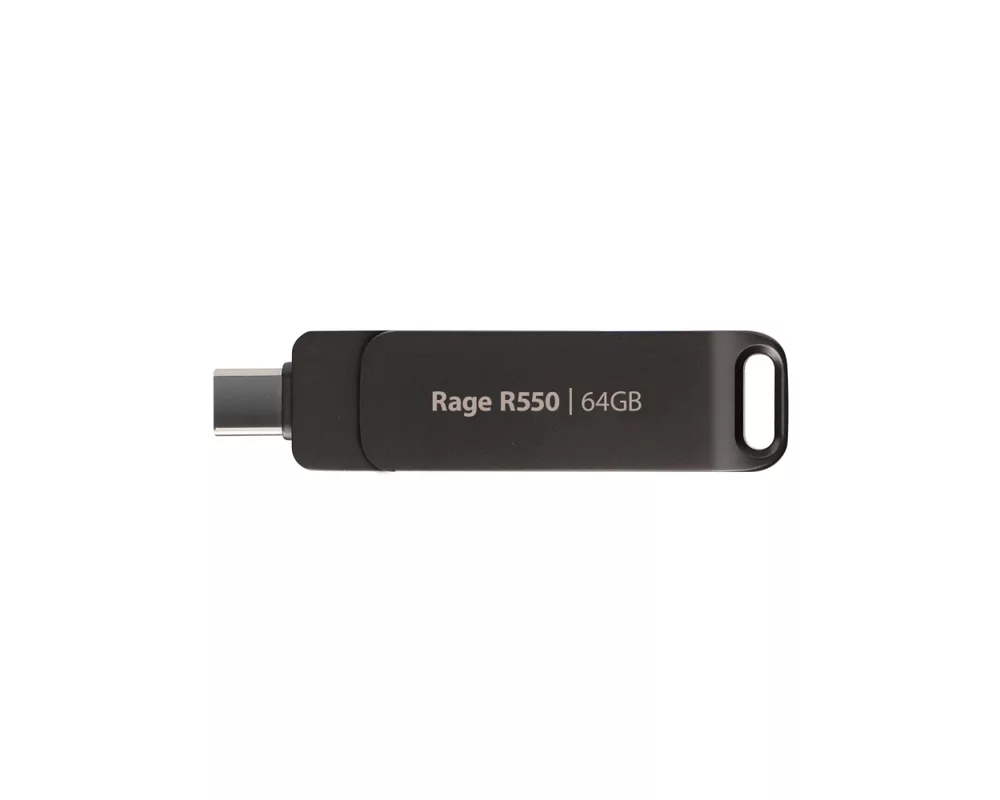 Флаш памет Patriot Rage R550 64GB USB 3.2 Gen 1 Type A+C 3