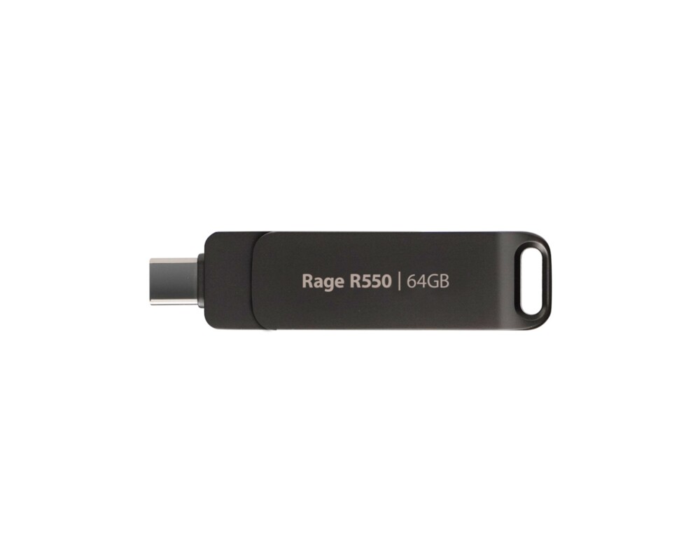 Флаш памет Patriot Rage R550 64GB USB 3.2 Gen 1 Type A+C 3