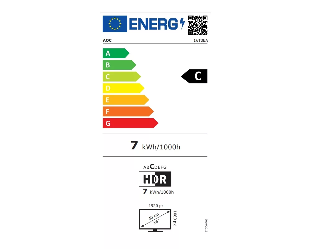 Монитор AOC 16T3EA 21